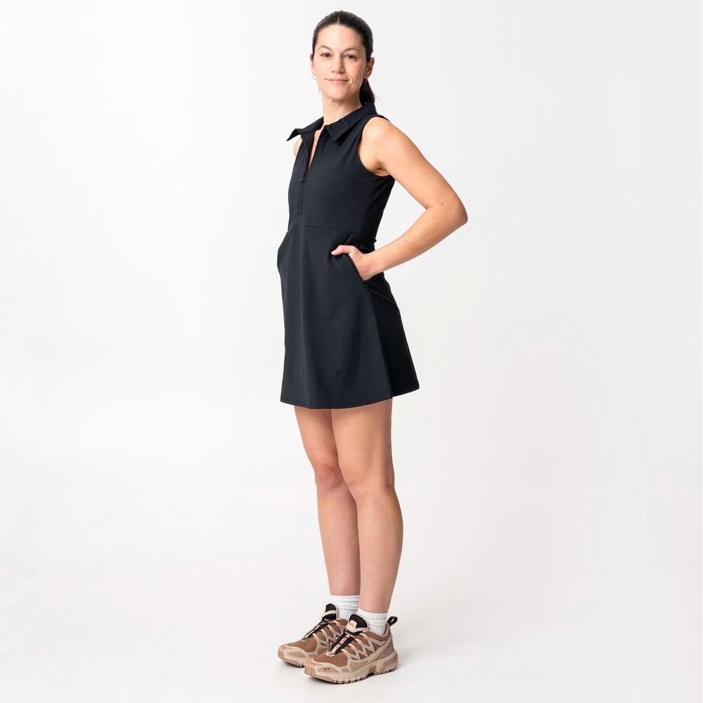 Alder | Adventure‎ Performance Sleeveless Dress Black Size XL